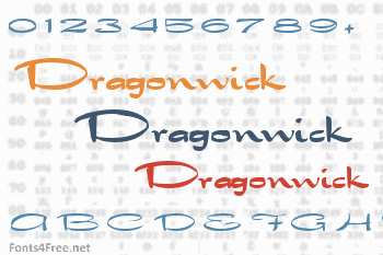 Dragonwick Font