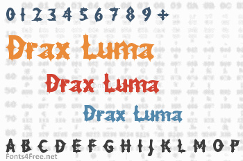 Drax Luma Font