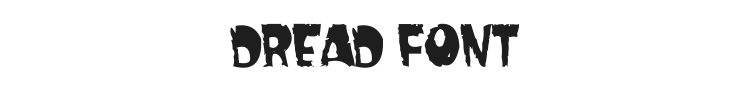 Dread Font Preview