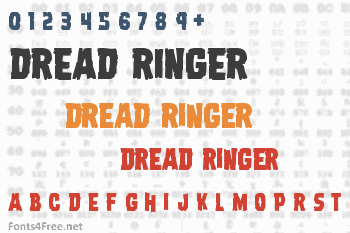 Dread Ringer Font
