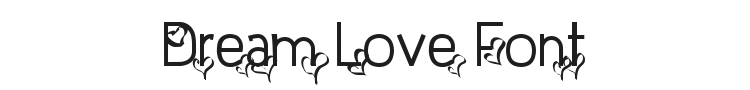 Dream Love Valentine Font Preview