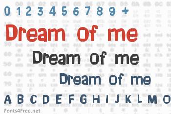 Dream of me Font