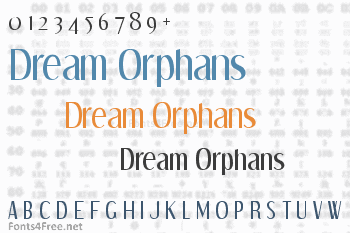 Dream Orphans Font by Typodermic · Creative Fabrica