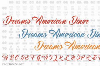 Dreams American Diner Font