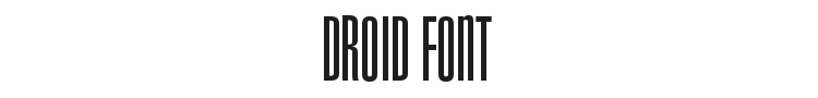 Droid Font