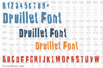 Druillet Font