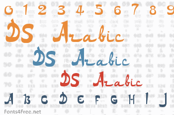 DS Arabic Font