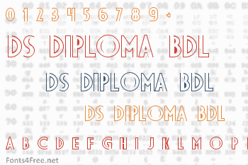 DS Diploma BDL Font