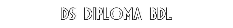 DS Diploma BDL Font