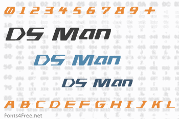 DS Man Font