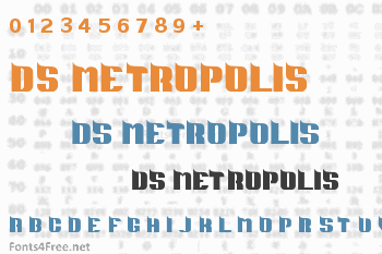 DS Metropolis Font