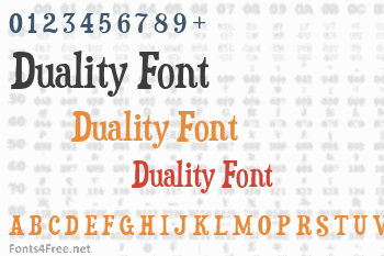 Duality Font