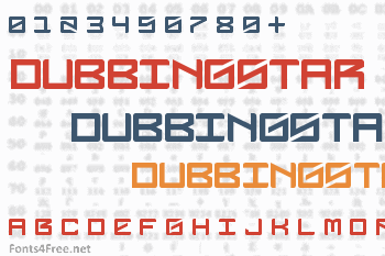 DubbingStar Font