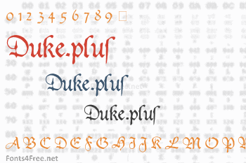 Duke.plus Font