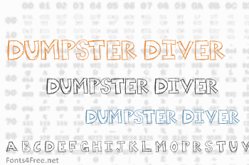 Dumpster Diver Font