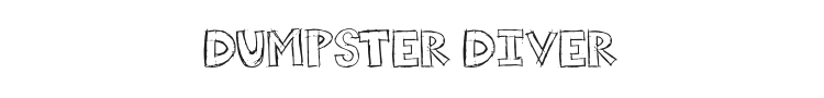 Dumpster Diver Font