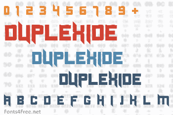 Duplexide Font
