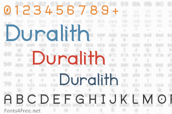 Duralith Font