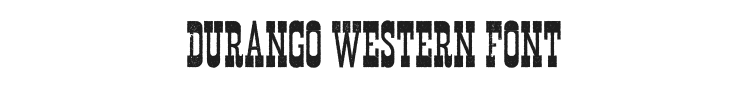 Durango Western Font Preview