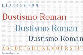 Dustismo Roman Font