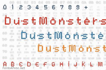 DustMonsters Font