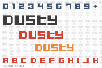 Dusty Font