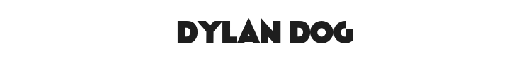 Dylan Dog Font Preview