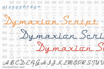 Dymaxion Script Font