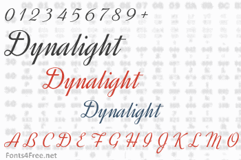 Dynalight Font