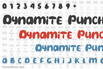 Dynamite Punch Font