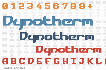 Dynotherm Font