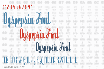 Dyspepsia Font