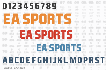 EA Sports Font