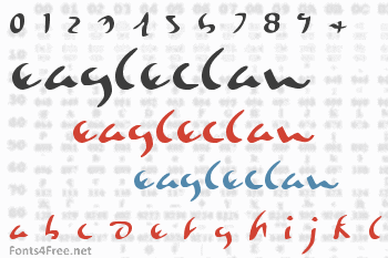 Eagleclaw Font