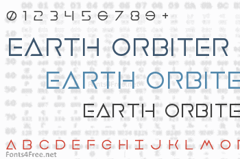 Earth Orbiter Font