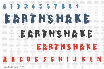 Earthshake Font