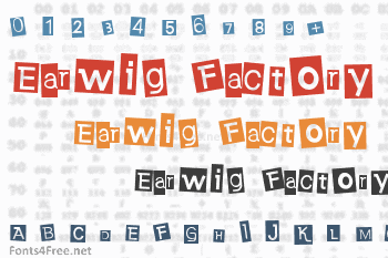 Earwig Factory Font