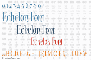 Echelon Font