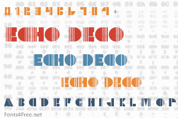 Echo Deco Font