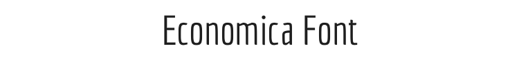 Economica Font Preview