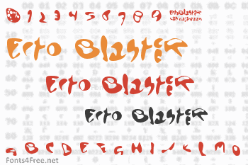 Ecto Blaster Font