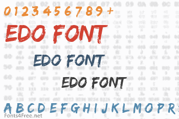 Edo Font