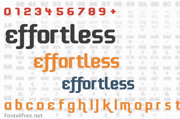 Effortless Font