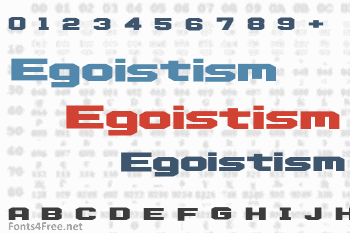 Egoistism Font