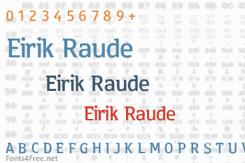 Eirik Raude Font