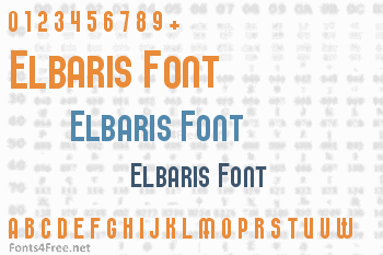 Elbaris Font