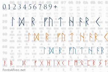 Elder Futhark Font