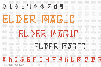 Elder Magic Font