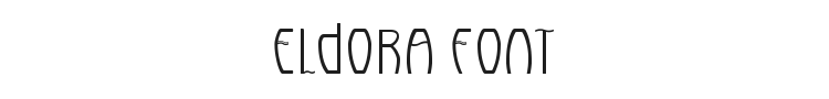 Eldora Font Preview