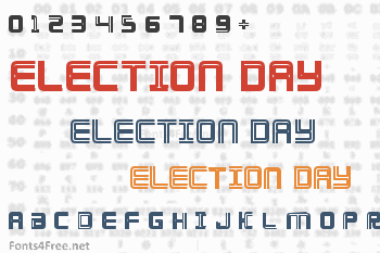 Election Day Font